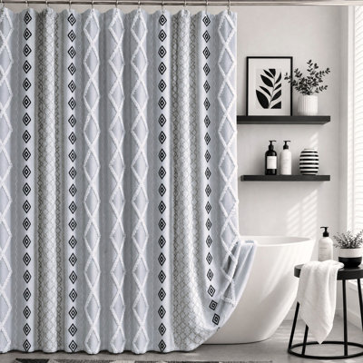 Rideau de douche Boho