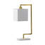 Lampe de table en métal 9 x 14,3 x 25,2 po