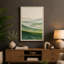 Misty Layered Hills Scandinavian - Wrapped Canvas-1797114653-1797114643