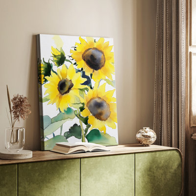 FLORAL Series DXXXIII  -Premium Gallery Wrapped Canvas -Ready to Hang