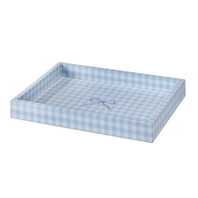 11x8 Gingham Tray