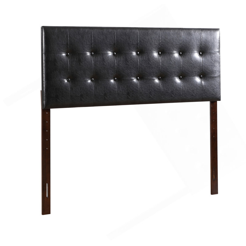 Versatile Black Adjustable Headboard