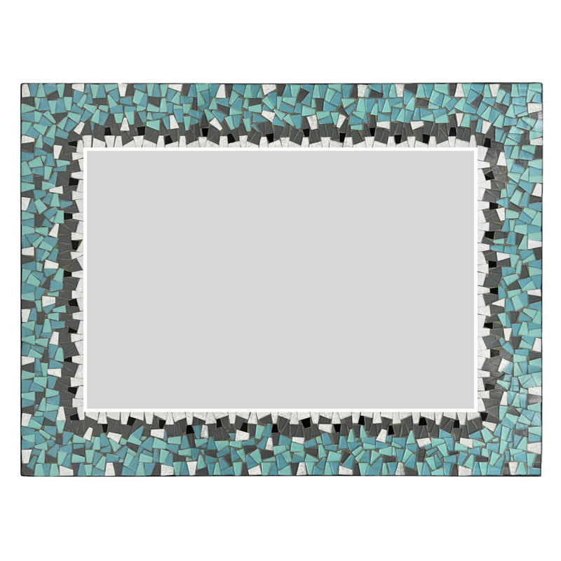 Miroir mural en mosaïque Zorigs