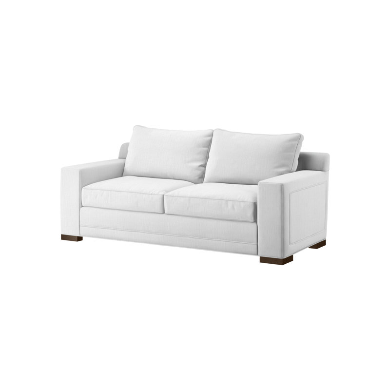 Ravenswood Sofa, Expresso, Page Snow (Performance fabric) 1355-91