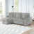Tissu gris est en rupture de stock