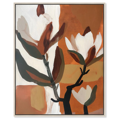 Timeless Brownstone Fall Flowers par Art Remedy