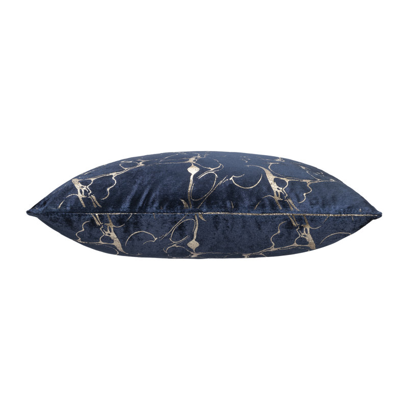 Housse et insert de coussin Syros, Bleu marine