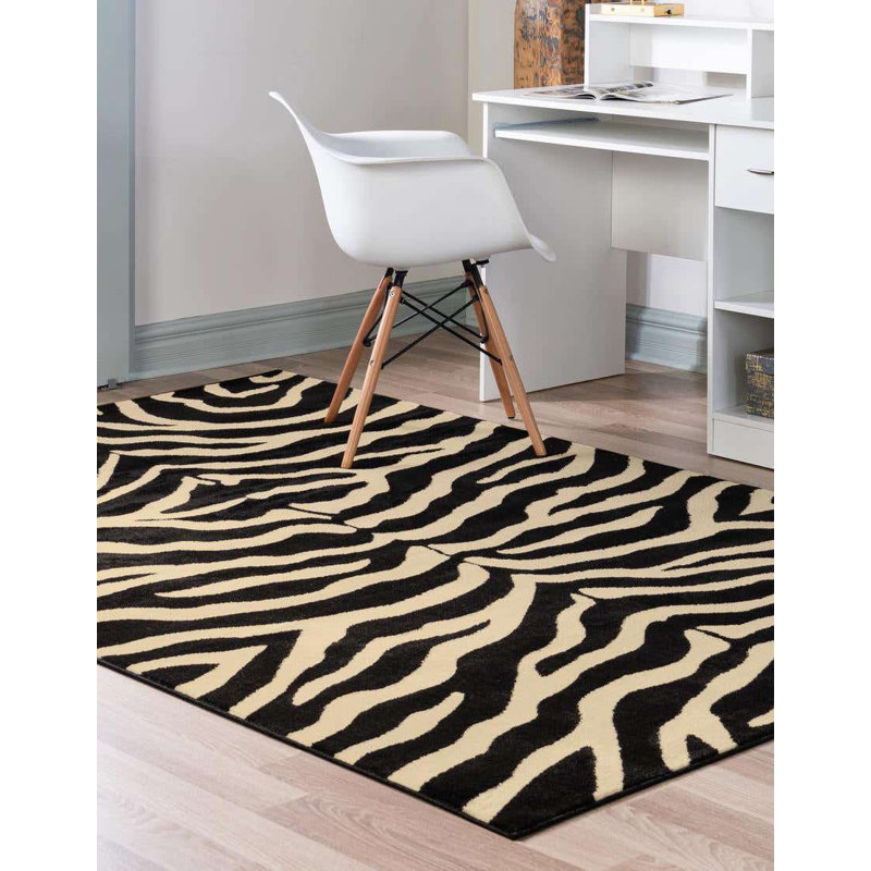 Tapis noir Testerman, Rectangle 7 pi 1 po x 10 pi
