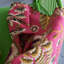 Rose de Damas Cerise Throw