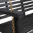 Dark Grey Porch Swing With Wood Frame, Comfortable Slat Seating Swing, Built Solid Wood, Breathable Seat