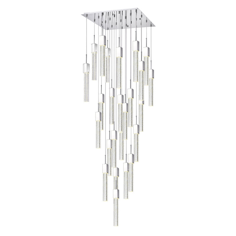 Amling 25 - Light LED Tiered Chandelier