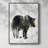 Bear Totem Framed Print - Solid Wood