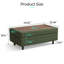 Repose-pieds avec rangement 40,55 po Sherry-433358458