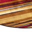 Tapis contemporain à rayures multicolores Baynebridge-772270715