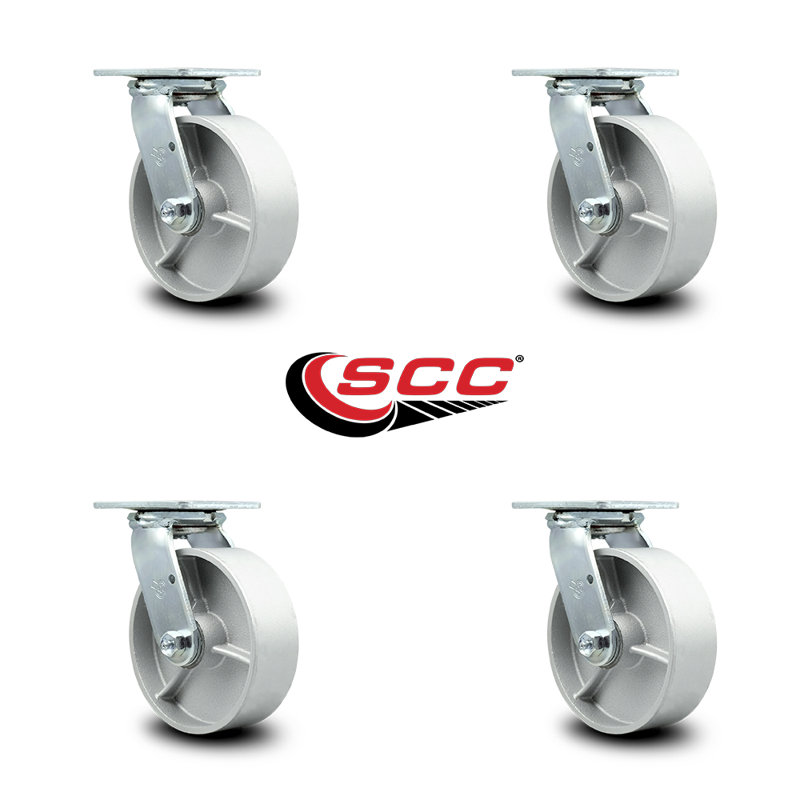 Steel Caster with Roller Bearings