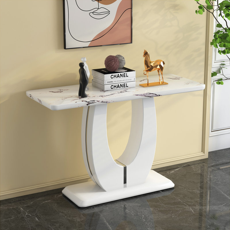 Kwincy 47.24'' Console Table, White