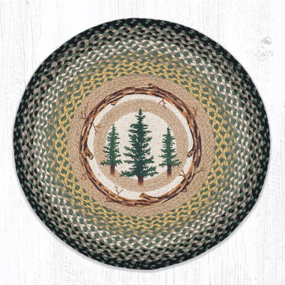  RP-116 Tall Timbers Round Patch 27"x27"
