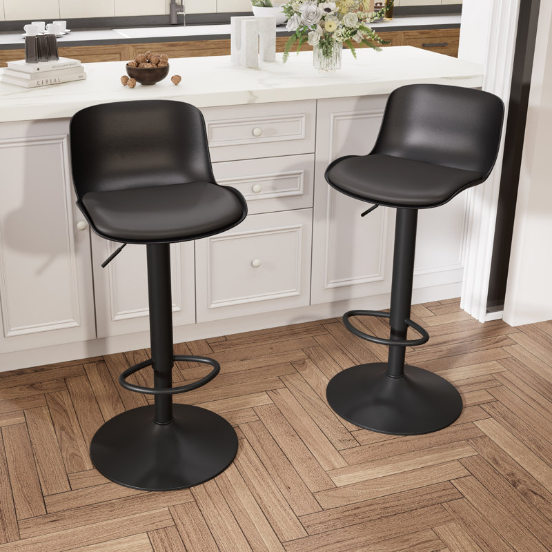 Tabouret de bar Charlotterose, Noir