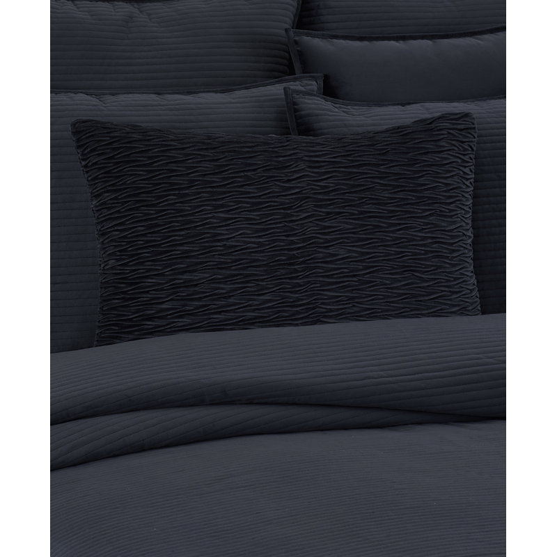 Housse de coussin décoratif lombaire Townsend, Indigo