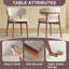 Chaise de salle à manger Mid-Century Modern-825893741