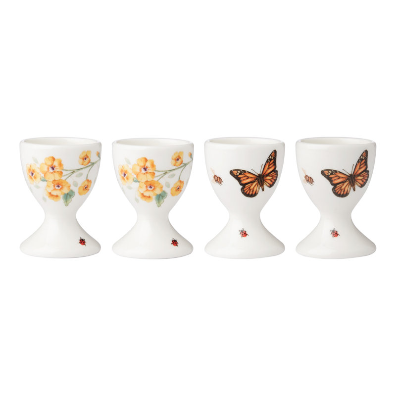 Butterfly Meadow 4Pc Egg Cups