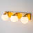 Modern Vanity Light With Frosted Glass Globe Shades-982967128-982967129