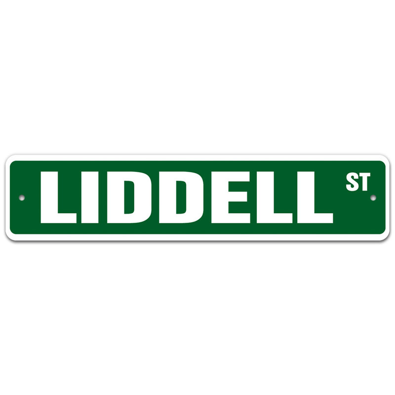Plaque de rue Orenthal, H 6 po x l 24 po x P 0,1 po