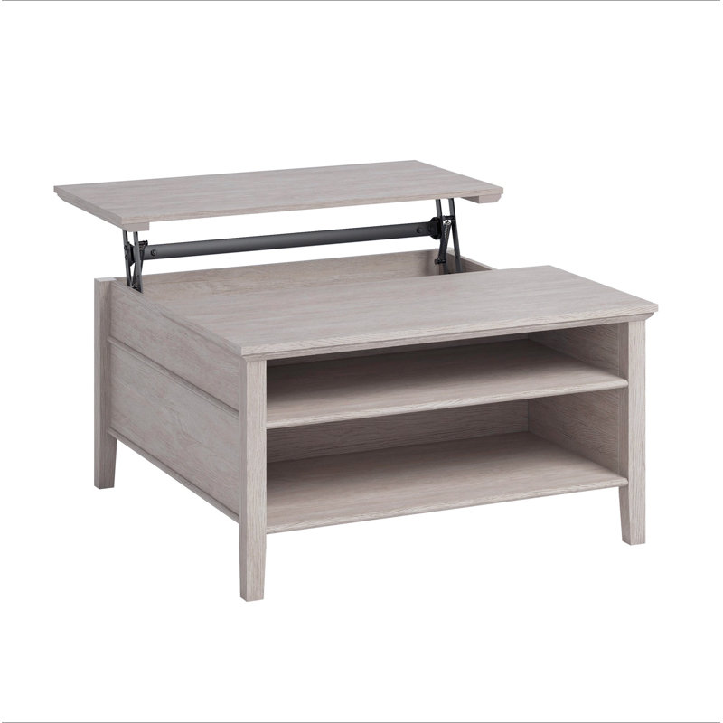 Table basse à plateau relevable