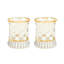 Carnival White Tumbler Glass