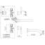 Holborn™ Double Handle Wall Mount Tub Filler-54525095
