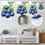 Ballet Blueberry Fruit Serenade IV - Fruits Metal Wall Art-1194743427