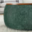 Repose-pieds rond avec rangement - Table de bout et repose-pieds 2 en 1-1704917503