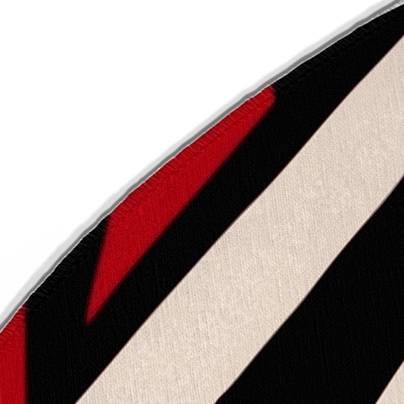 Tapis intérieur et extérieur Abstract Ascent, Rond 5 pi