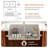 33" L x 20" W Farmhouse Double Bsin Workstation Kitchen Sink White Ceramic Kitchen Sink Double Bowl 50/50 Sink With Sink Grid, Cutting Board And Dish-Drying Rack And Drainers And Colander