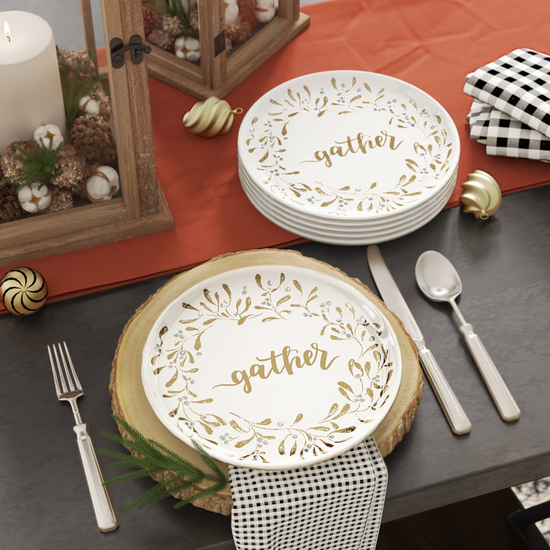 Assiette à dessert en mélamine 8,5 po rassembler garland Smythe