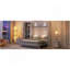 Lit escamotable mural Murphy avec tablettes, garde-robe et lumières DEL-323876000-323876031