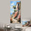 Sommet chalet dans les Alpes françaises 3 - art mural paysage-642122642-608379428