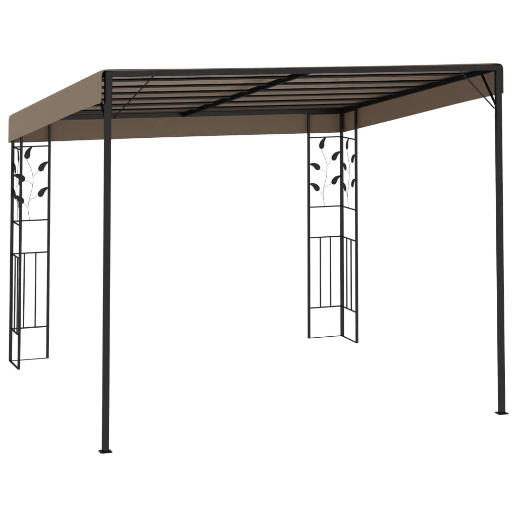 300 cm x 300 cm Grillpavillon Balcar aus Stahl