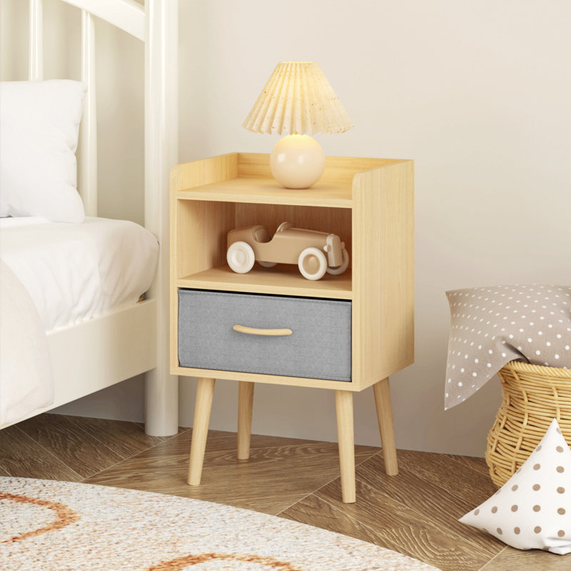 Nightstands, Oak, Set of 2