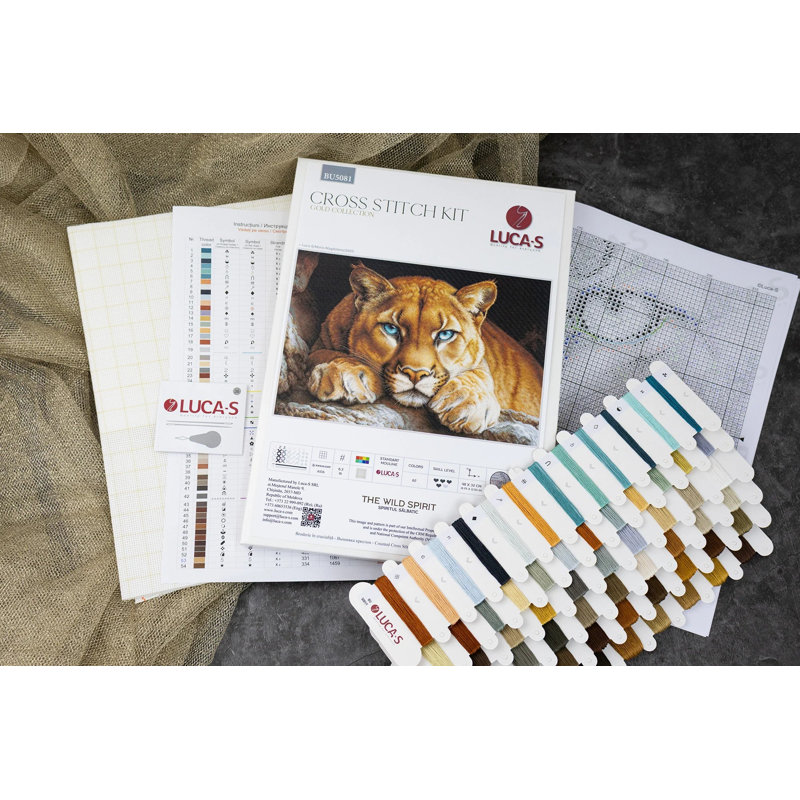 Ensemble de point de croix compté The Wild Spirit par Luca-S bu5081l