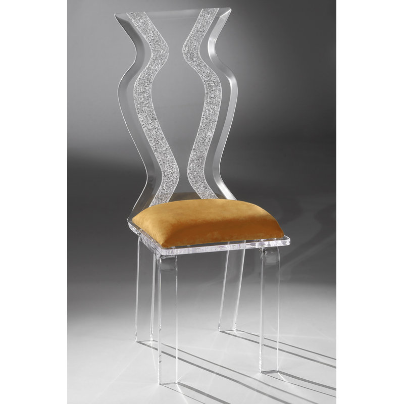 Chaise d'appoint Jaiven, Microfibre Orange