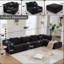 Canapé modulaire surdimensionné Boneless Luxury-1713919666
