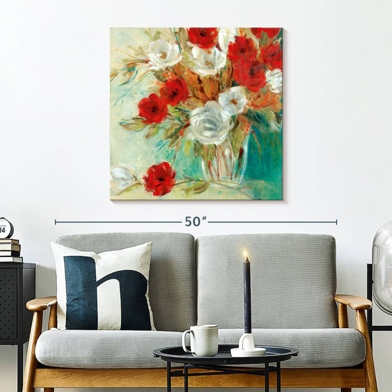 Harnek Summer Vibrant Bouquet II, H 30 po x l 30 po