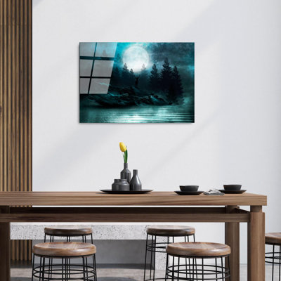 Boze Wall Decor on Tempered Glass