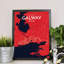 Galway City Map - No Frame Print-526959933