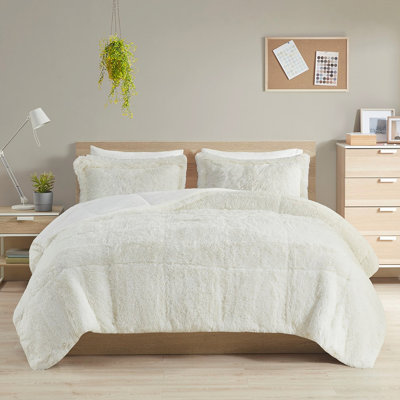 Simple / simple TG. Rembourrage en duvet synthétique. Revers doux. Et 2 taies décoratives. Lavable à la machine. Chambre à coucher de luxe avec fourrure longue. Revers pour le luxe. Remplir. 1 style