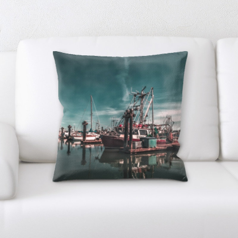 Microsuede Throw Pillow