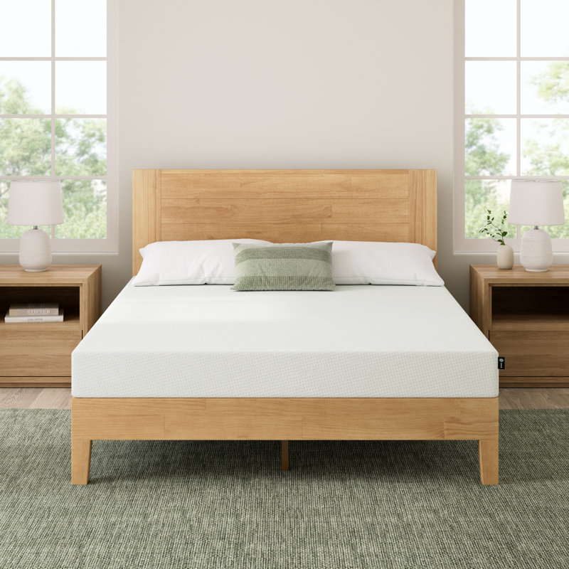 Zinus Medium Firm Green Tea Memory Foam Mattress, Queen, 12