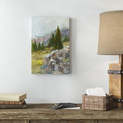 " Rocky Hillside II " by Ethan Harper Painting Print