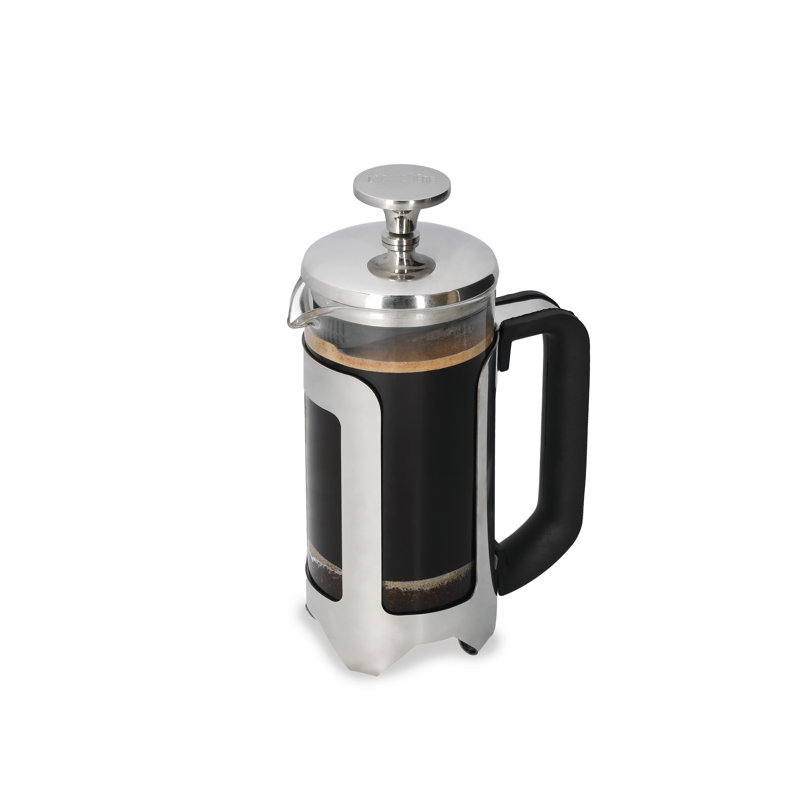 Roma 0.35L Cafetiere, Silver